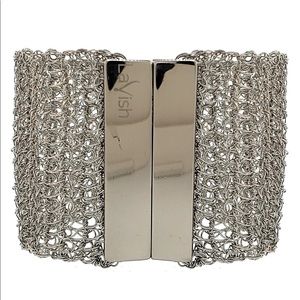 Crochet Metal Cuff Bracelet
LAVISH BY TRICIA MILANEZE NWOT